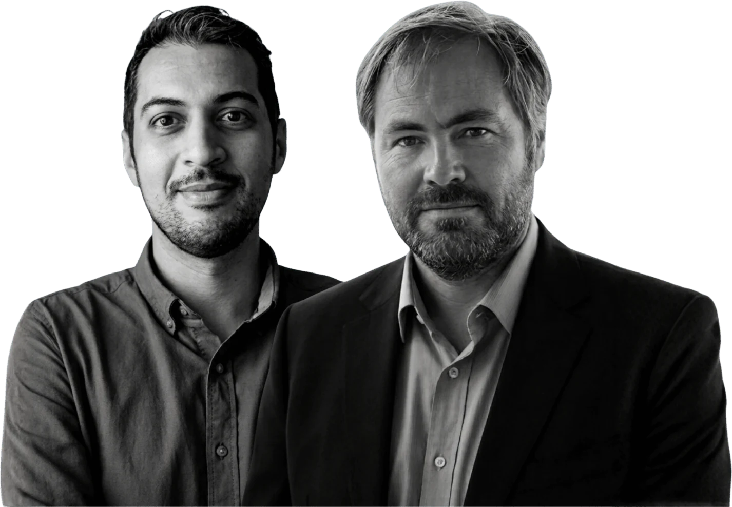 Fabien Coutret et Andres Gleixner, intervenants du petit-déjeuner